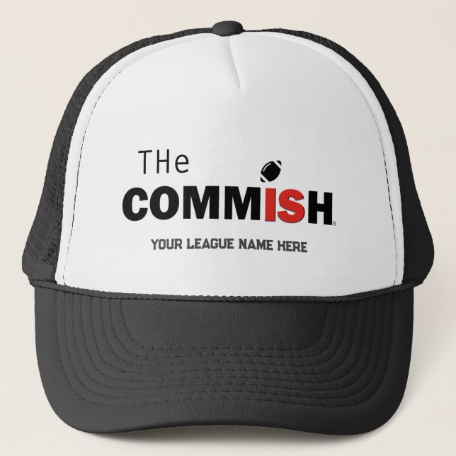 Boné O Nome Personalizado de Adicionar Liga do Trucker  (Frente)
