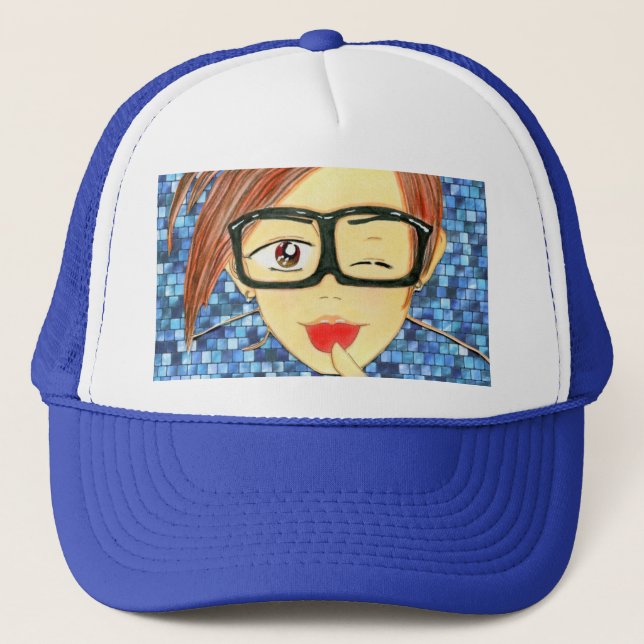 Boné O ódio do camionista de Michael (Frente)