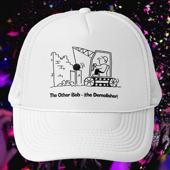 Boné O Outro Bob - O Homem da Demolição - O Chapéu do C (Criador carregado)