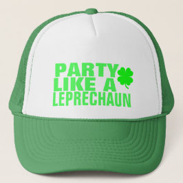 Boné O partido gosta de um Leprechaun