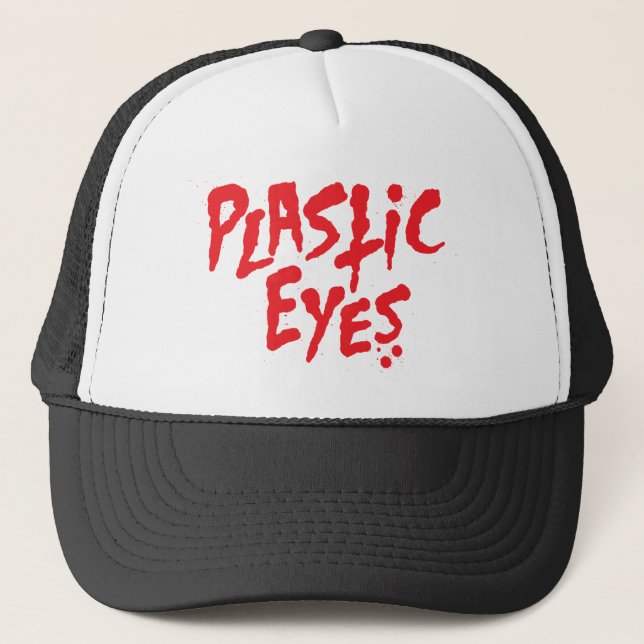 Boné O plástico Eyes o chapéu do logotipo (Frente)