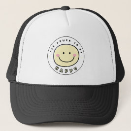 BONÉ O PODER DE SER FELIZ (TPTBH) CHAPÉU SORRISO