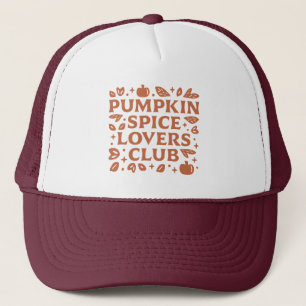 Boné O Pumpkin Spice Lovers Club