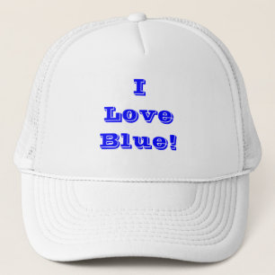 Boné O que eu amo azul