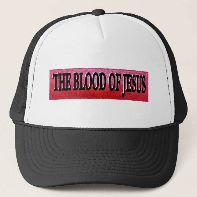 Boné O Sangue de Jesus (Frente)
