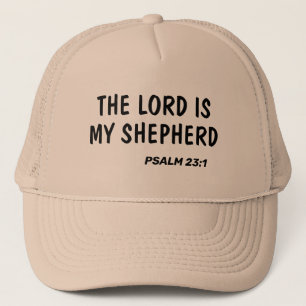 Boné O Senhor é o meu pastor Salmo 23:1 verso bíblia