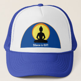 Boné O silêncio é o GIFT - Meditação e Buda (Vipassana)