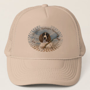 Boné O Spaniel de Springer inglês caça o chapéu