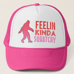 Boné O tipo de Feelin do rosa squatchy desvanece-se