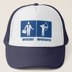 Boné O Trabalho É Importante, O Arqueiro É Importante
