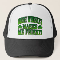 O uísque irlandês faz-me o chapéu de Friskey
