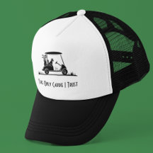 O único caddie em quem confio Golden Retriever no