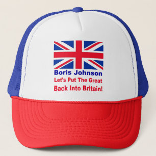 Boné O Vamos Borris Johnson colocou o Excelente de volt