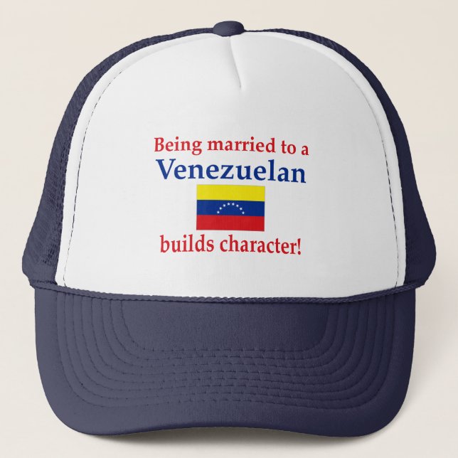 Boné O venezuelano constrói o caráter (Frente)