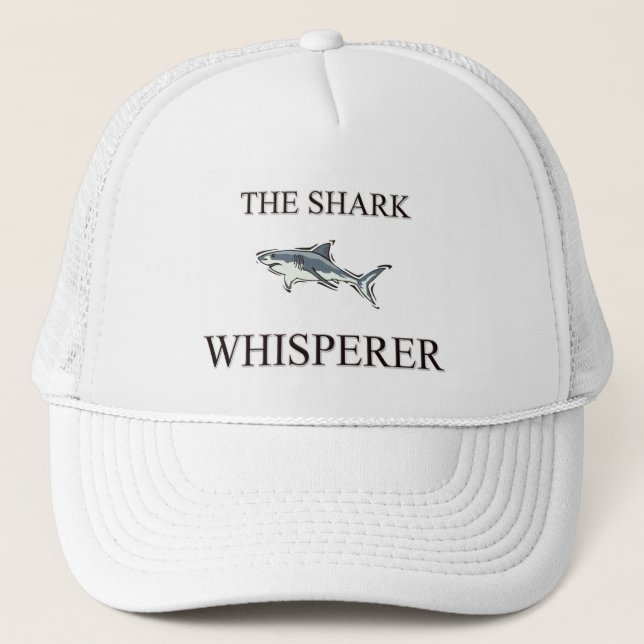 Boné O Whisperer do tubarão (Frente)
