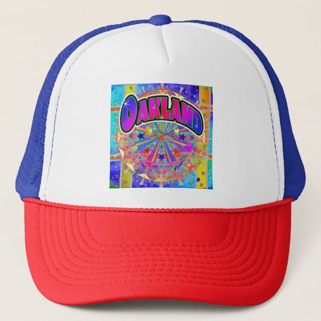 Boné Oakland Cosmic Unity Hat (Frente)
