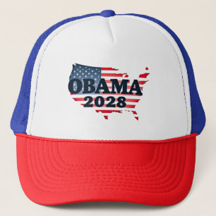 Boné Obama 2028 - Um novo amanhecer para a América