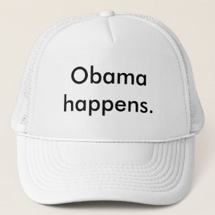 Boné Obama acontece