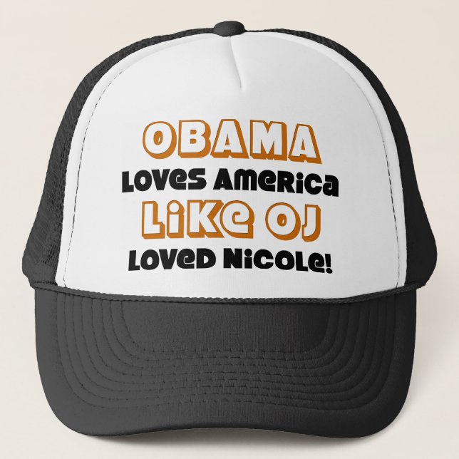 Boné Obama ama América como… (Frente)