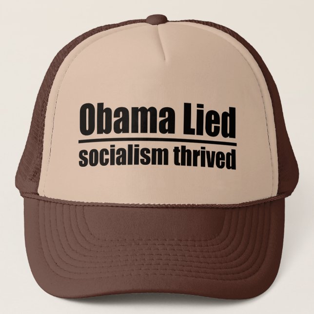 Boné Obama encontrou-se, socialismo prosperou (Frente)