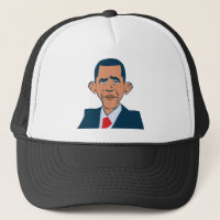 Obama - retrato engraçado