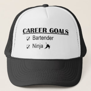 Boné Objetivos da carreira de Ninja - barman