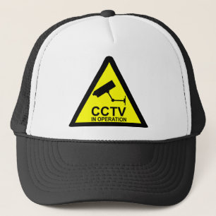 Boné Observação do CCTV