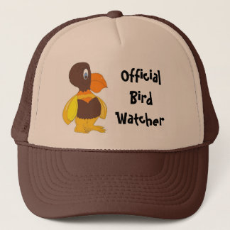 Boné Observador de Pássaros Oficial - Pássaro de Desenh