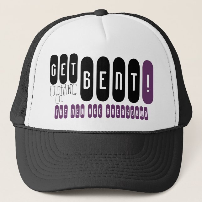 Boné OBTENHA CURVADO! - Oval (Frente)