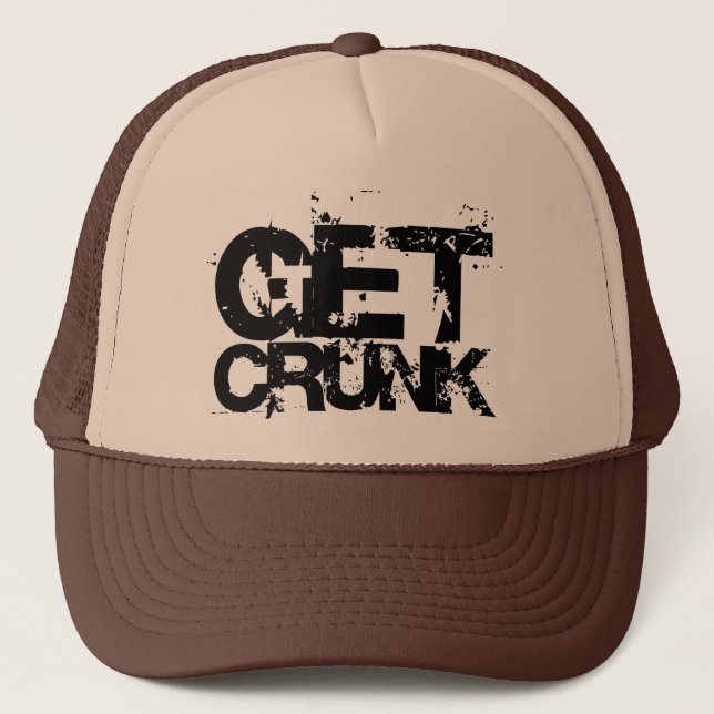 Boné obtenha o chapéu do crunk (Frente)