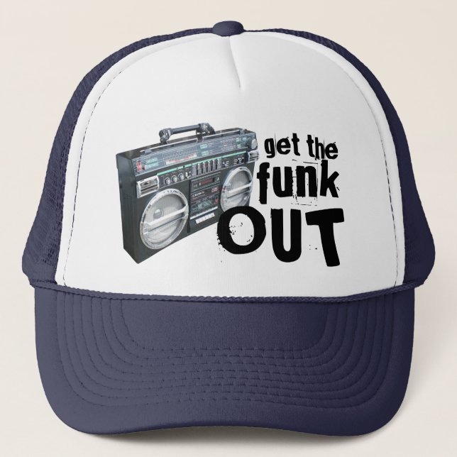 Boné Obtenha O Funk Out Divertido Music Lover (Frente)