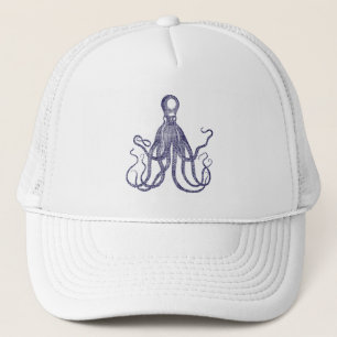 Boné Octopus Texturizado Vintage
