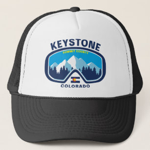Boné Óculos de Esqui Keystone Colorado Mountain