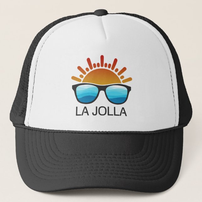 Boné Óculos de Sol La Jolla Califórnia (Frente)