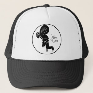 Boné Odd Ram Goat Chinês Ano Zodiac Aniversário Hat