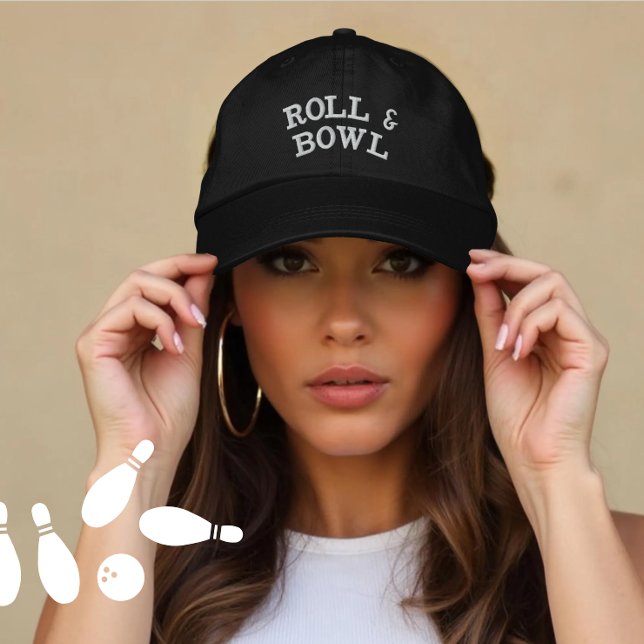 Boné Oferta de Rolha e Bowl de Boliches Personalizadas  (Criador carregado)