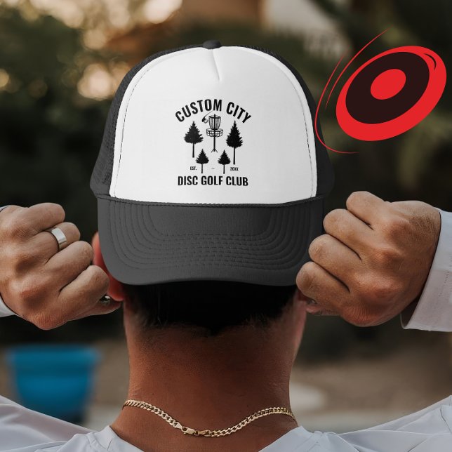 Boné Oferta personalizada de clube de golf de disco e n (Criador carregado)