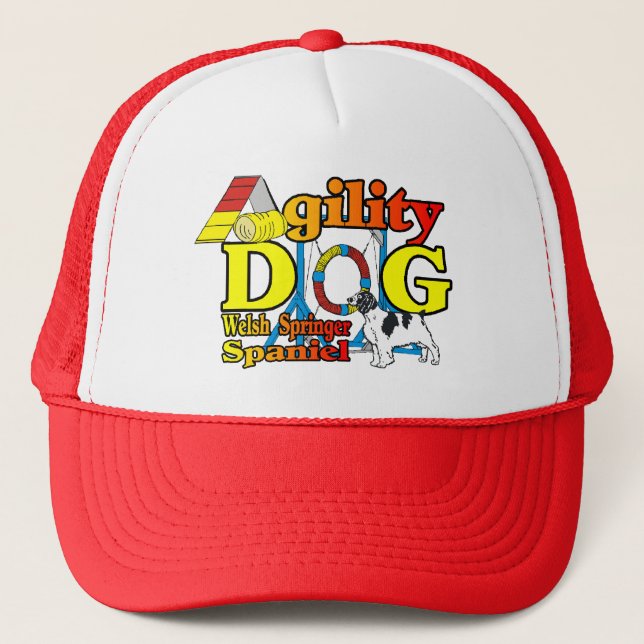 Boné Ofertas de agilidade de galês Springer Spaniel (Frente)