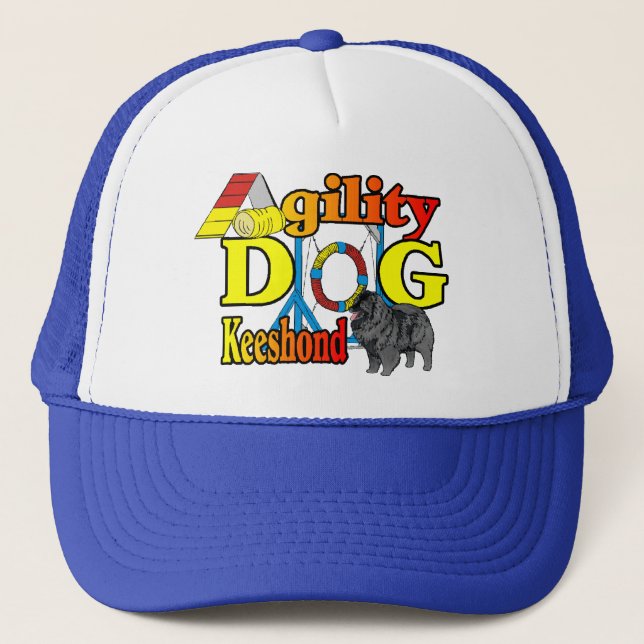 Boné Ofertas de agilidade de Keeshond (Frente)