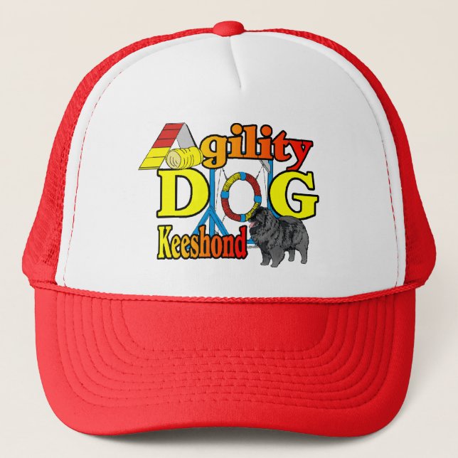Boné Ofertas de agilidade de Keeshond (Frente)