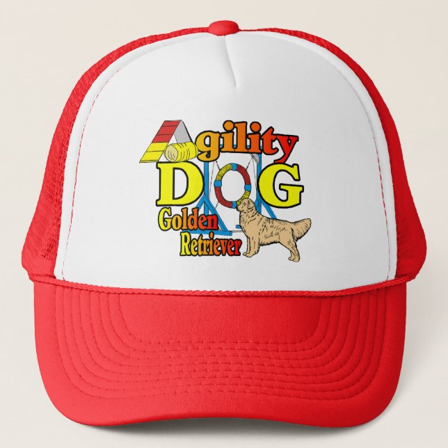 Boné Ofertas de agilidade do ouro Retriever (Frente)