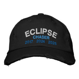 Boné Official Eclipse Chaser Fun Saying Black