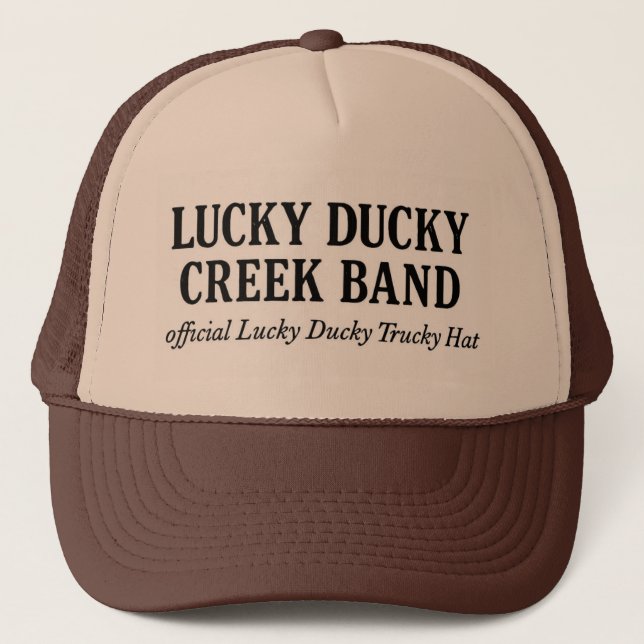 Boné Official Lucky Ducky Trucky Hat-Words only (Frente)