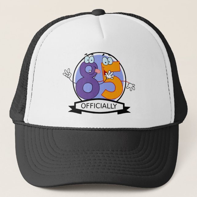 Boné Oficialmente 85 Banner de Aniversário (Frente)