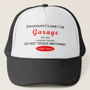 Boné Oficina de Automóveis Clássicos de Garagem Mecâ