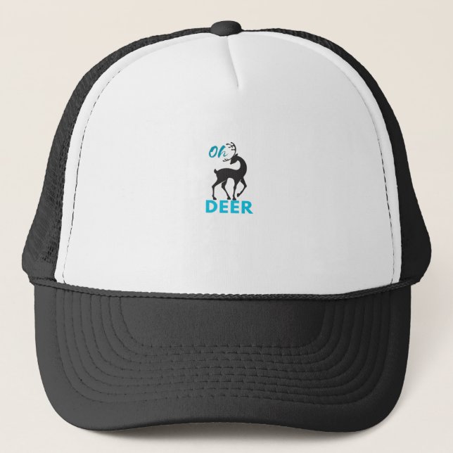 Boné Oh Deer Design Minimalista  (Frente)