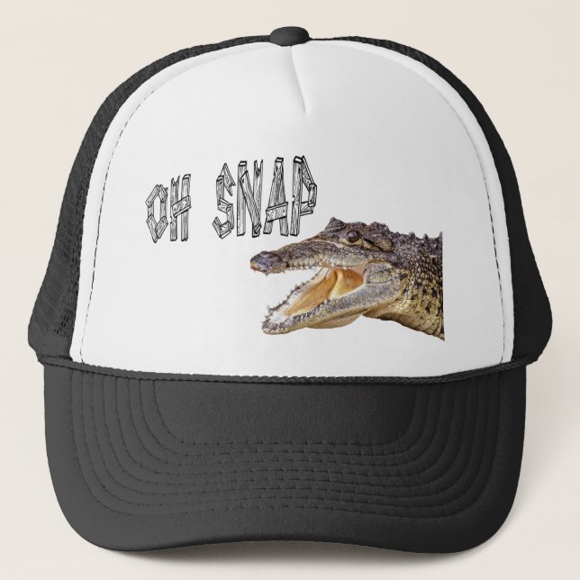 Boné OH SNAP - Gator Irritado (Frente)