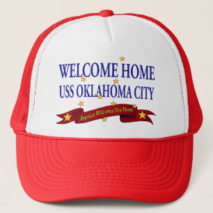 Boné Oklahoma City Home bem-vindo de USS