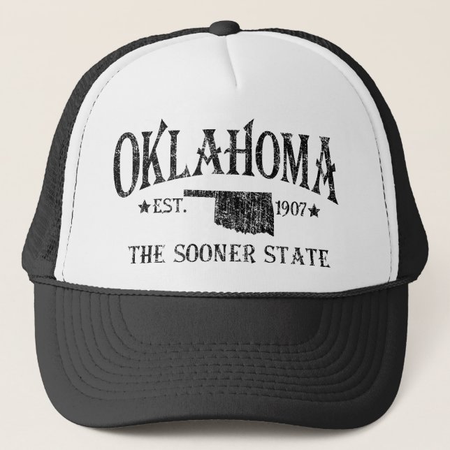 Boné Oklahoma - O Estado dos Sooners (Frente)