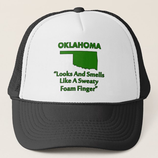 Boné Oklahoma - Parece e Cheira como um Dedo de Espuma (Frente)